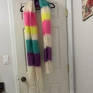Save The Ocean- Colorful Blanket Scarf